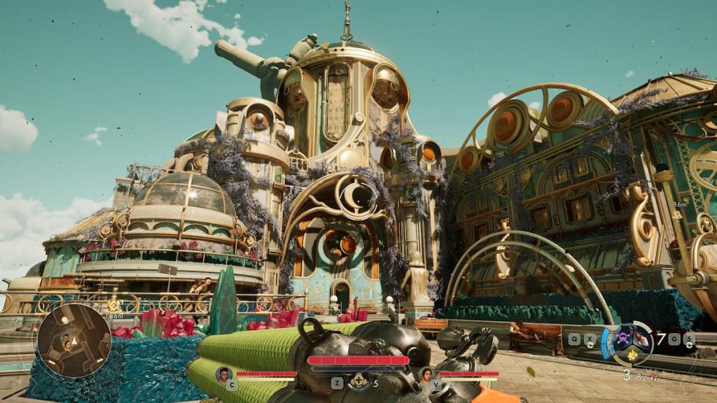 A monastery in The Outer Worlds 2. 