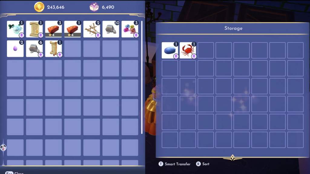 oyster and crab in ddv