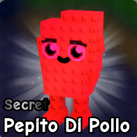 Pepito Di Pollo brainrot from Plants vs Brainrots Roblox experience.