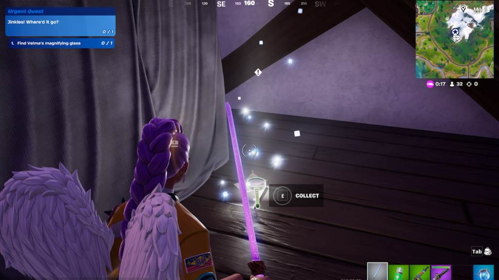 velma's magnifying glass in fortnite