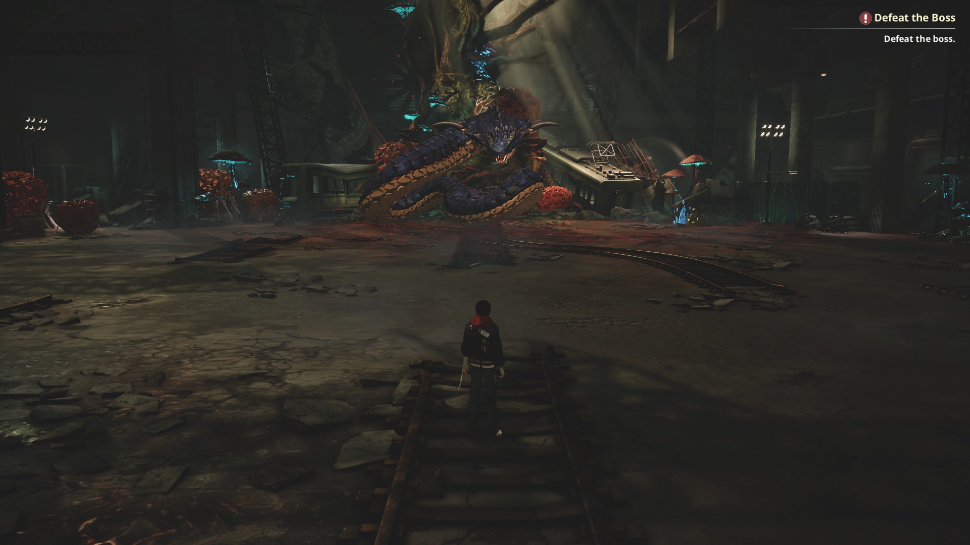 Players facing a boss in Solo Leveling Arise Overdrive