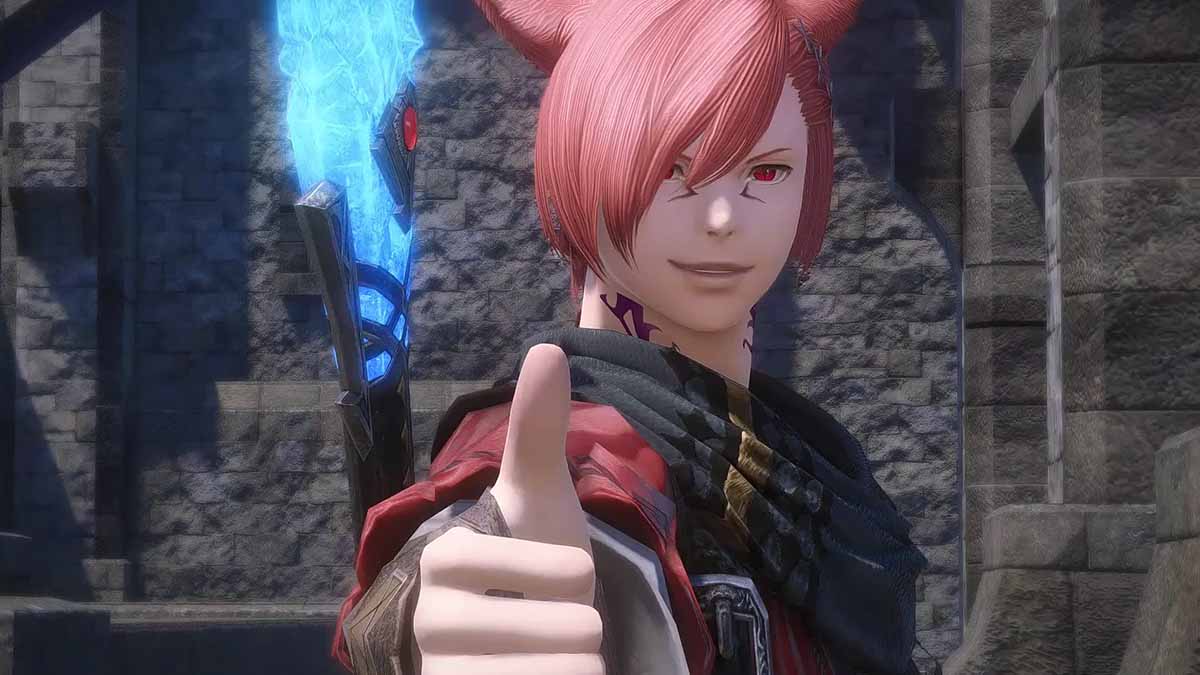 G'raha Tia in Final Fantasy XIV