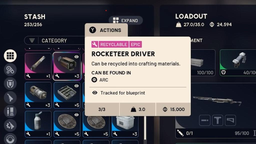 Rocketeer Driver in ARC Raiders