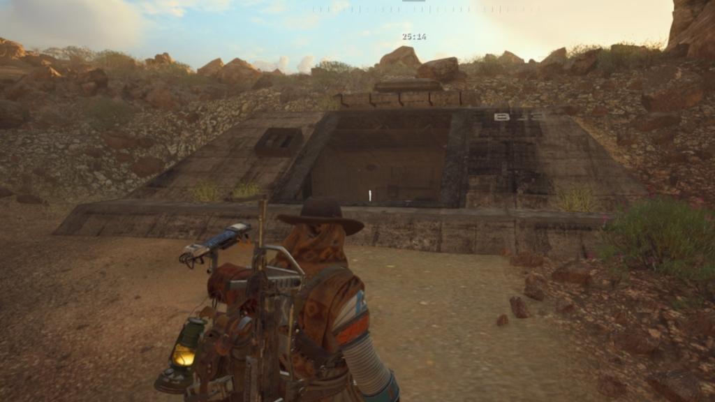 Bunker entrance