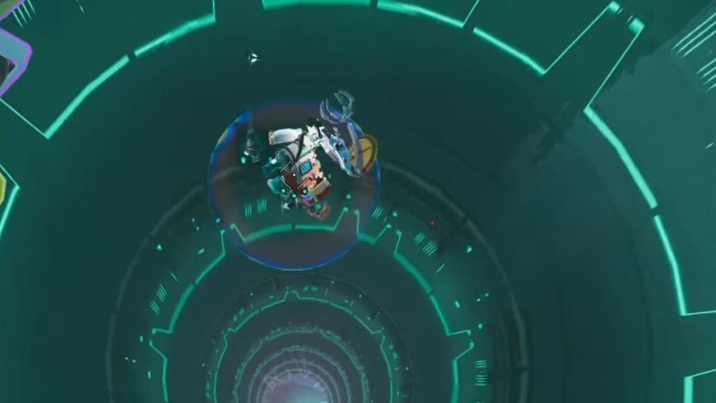 Tunnel that leads to Solus Wing