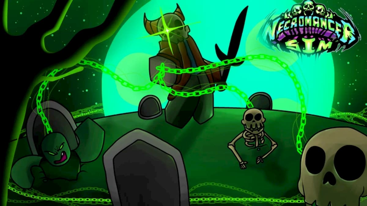 Necromancer Simulator promo art.