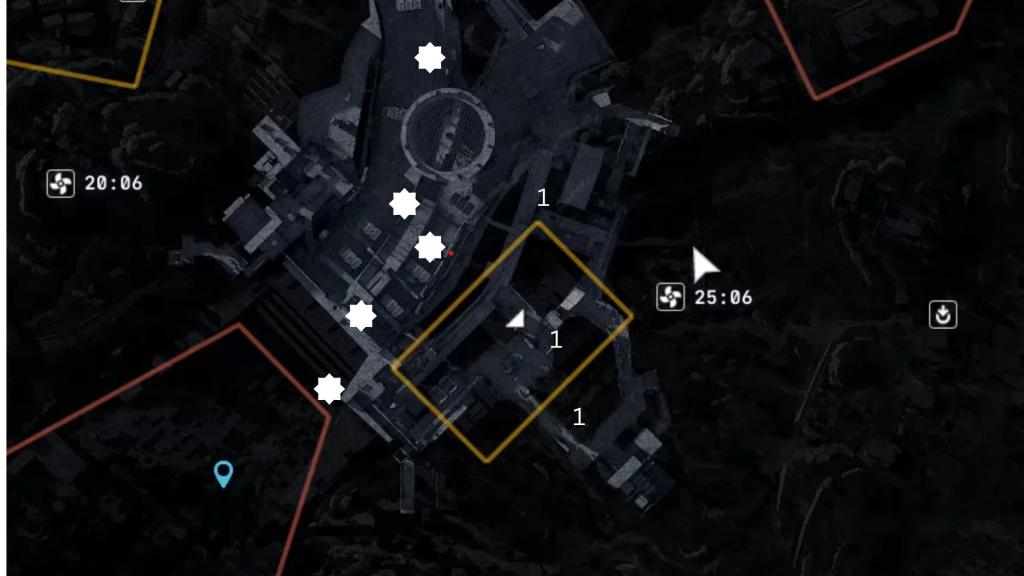 Armored car locations in Headspace