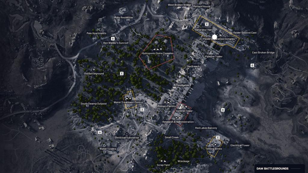 Power Generation Complex location in ARC Raiders