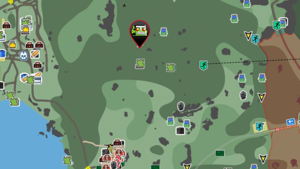 Broken plane location in the Woods