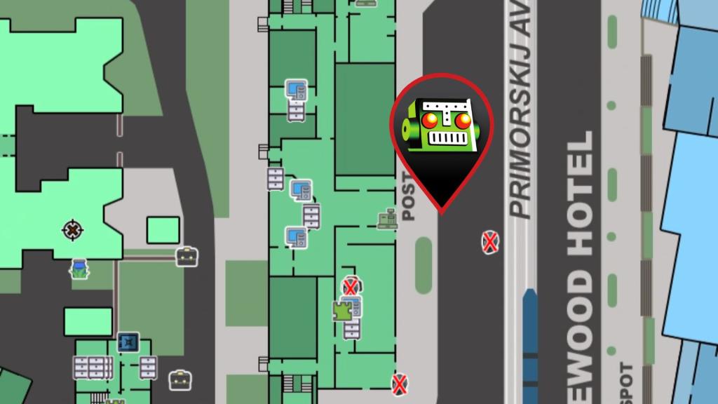 Rus Post car location in Escape from Tarkov