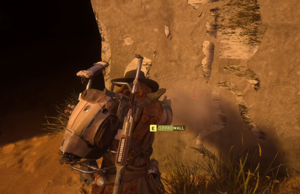 Building with murals in ARC Raiders