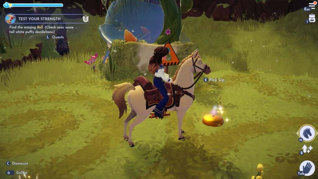 bell on ground in disney dreamlight valley