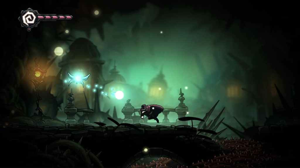 A screenshot of the game Crowsworn. 