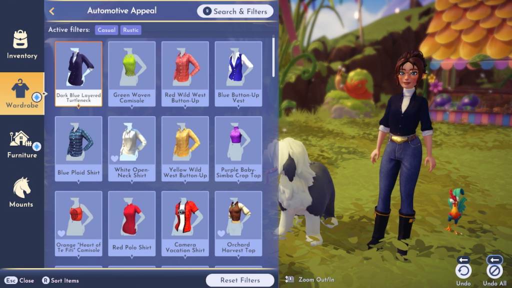 Dressing up like a mechanic in disney dreamlight valley