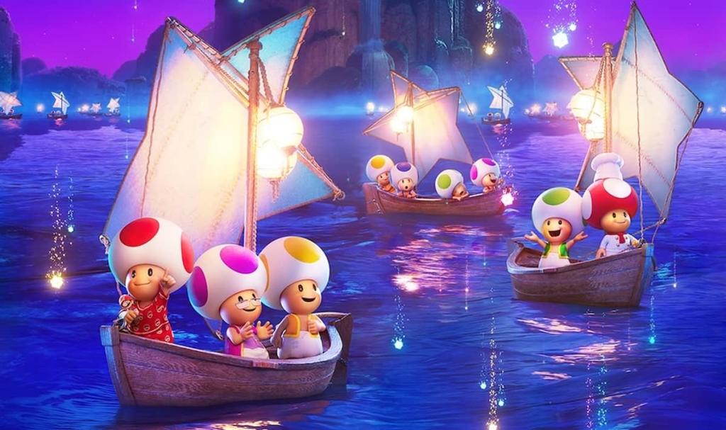 Mario Galaxy toads