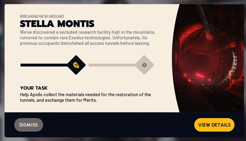 Stella Montis ARC Raiders event