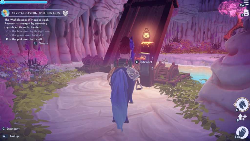 lowering a bridge in disney dreamlight valley