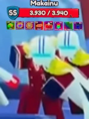 Makainu secret boss from Anime Eternal Roblox experience.