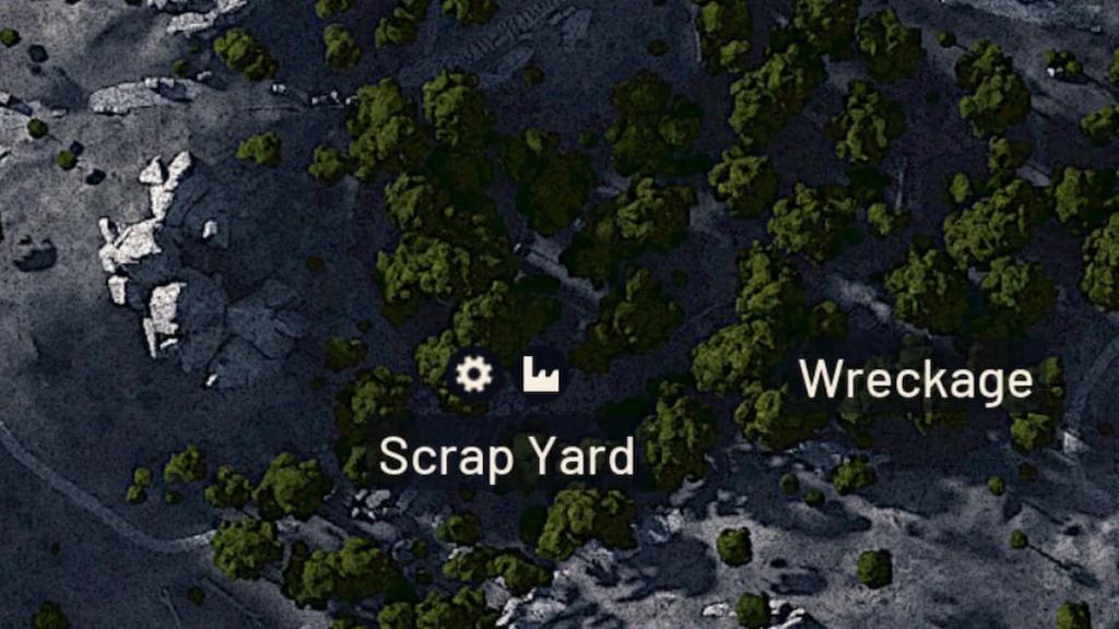 Partial 3D render of the Dam Battlegrounds map in ARC Raiders.