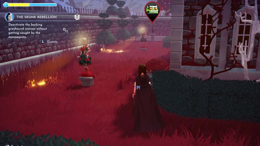 third greyhound statue marked in disney dreamlight valley