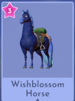 Wishblossom Horse in disney dreamlight valley