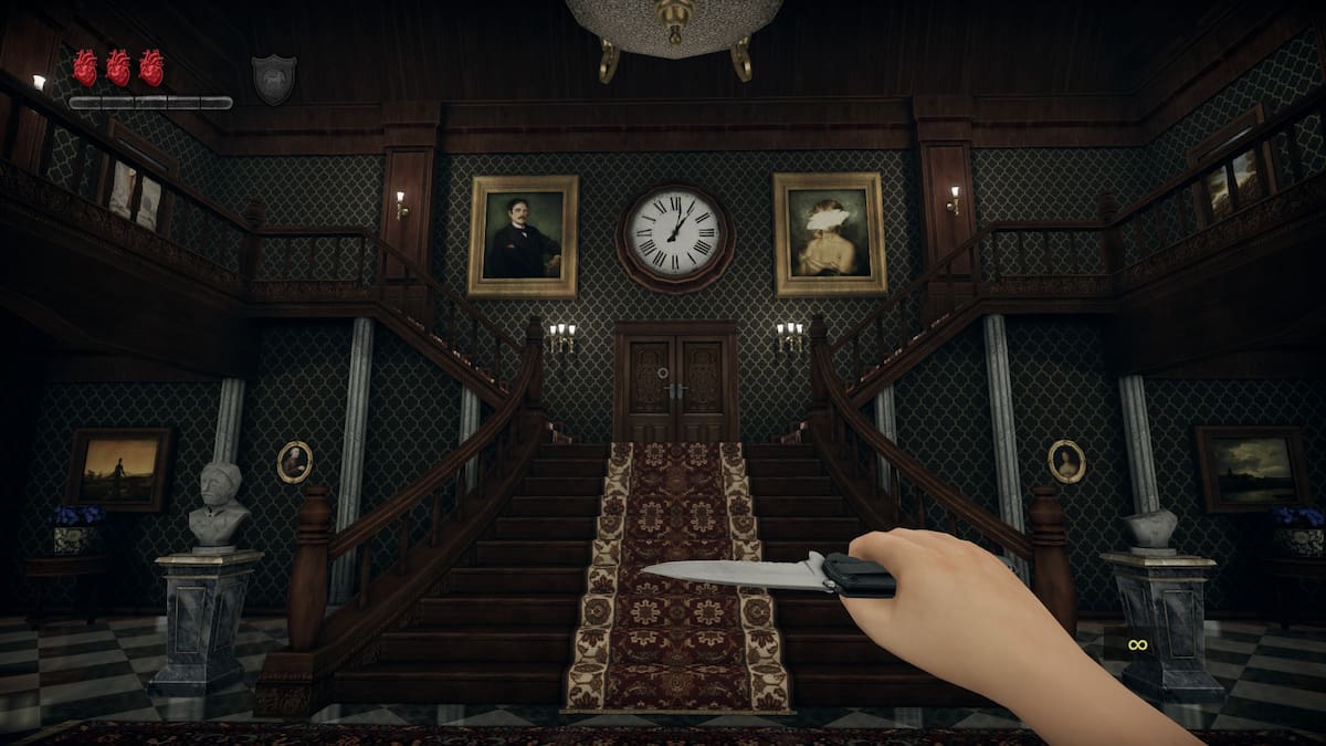 Rogue Mansion demo main hall