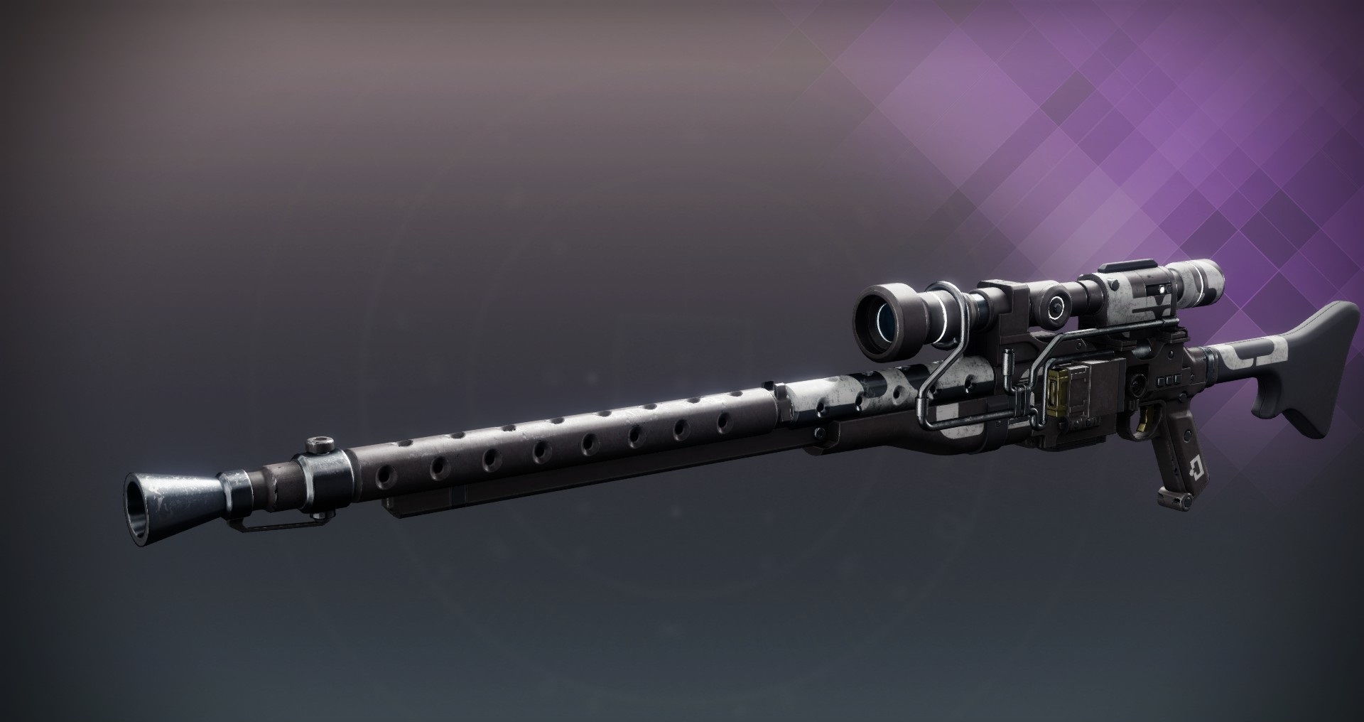The Conspiracy Honed Star Wars-inspired sniper rifle in Destiny 2, as seen in collections.