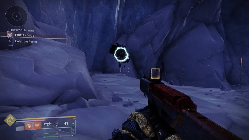 A guardian spots a Taken Blight where one of the Imbalanced Wardens was.