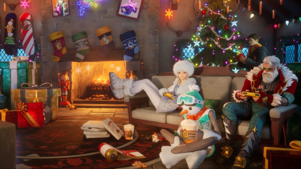 Winterfest promo image in Fortnite