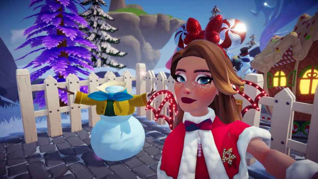 Building snowman in disney dreamlight valley