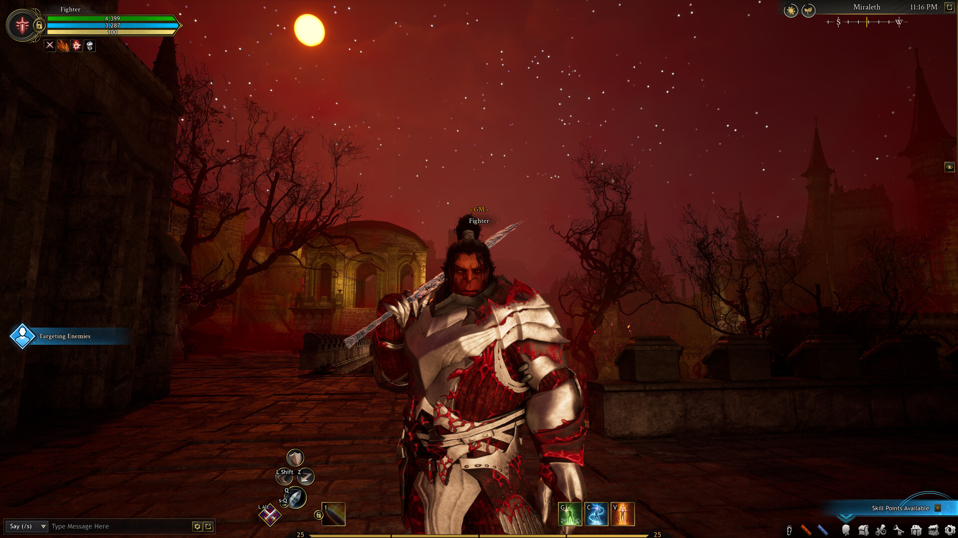 Fighter class in Ashes of Creation