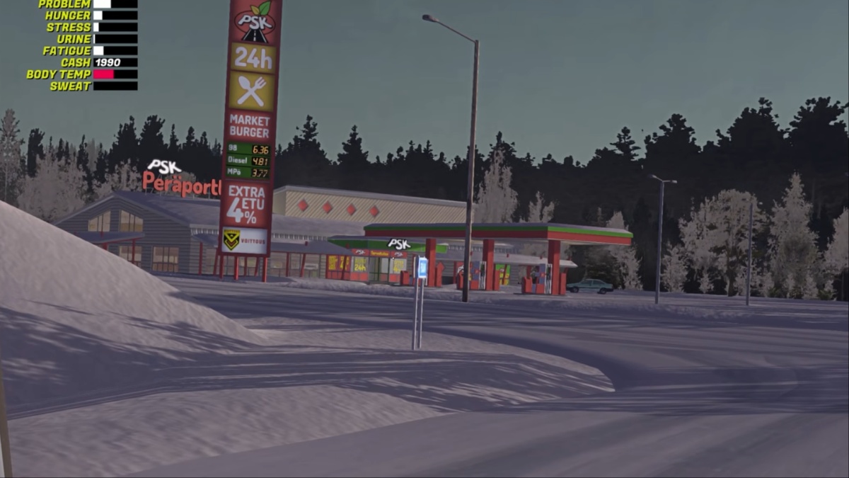 PSK station in My Winter Car