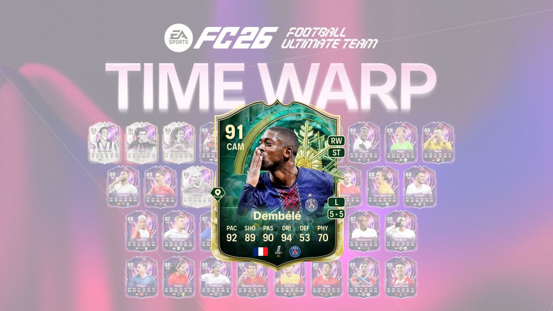 Ousmane Dembele Winter Wildcards in Ultimate Team