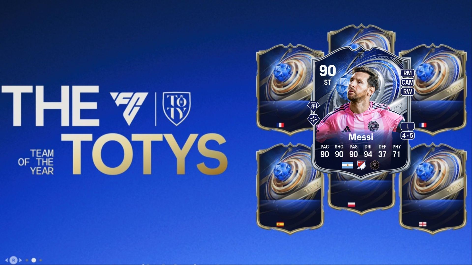 Lionel Messi TOTY HM in FC 26
