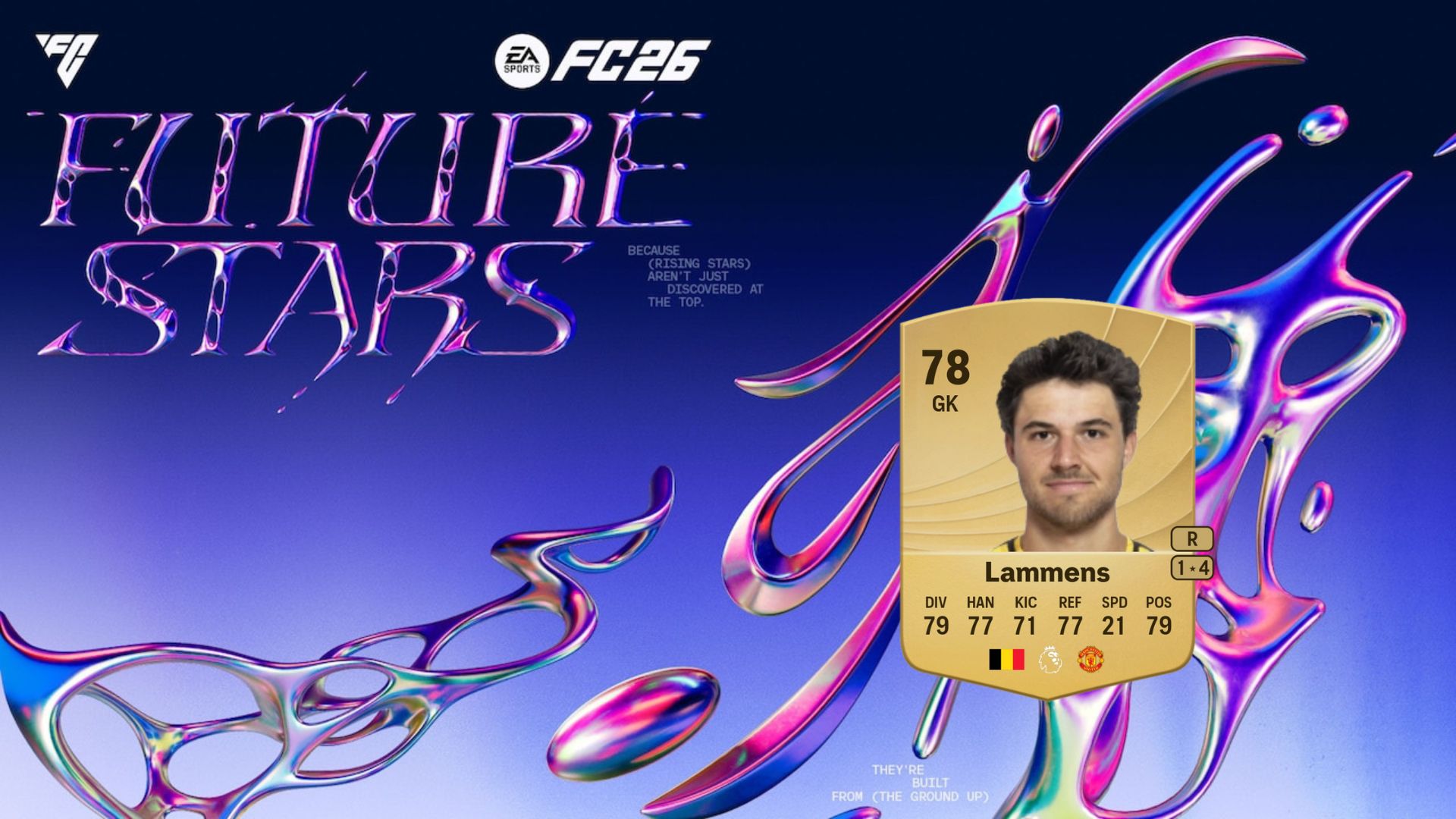 Senne Lammens card in FC 26