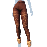 printed winter leggings in disney dreamlight valley