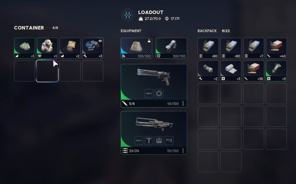 Ducks in inventory