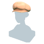 Taupe winter hat in DDV