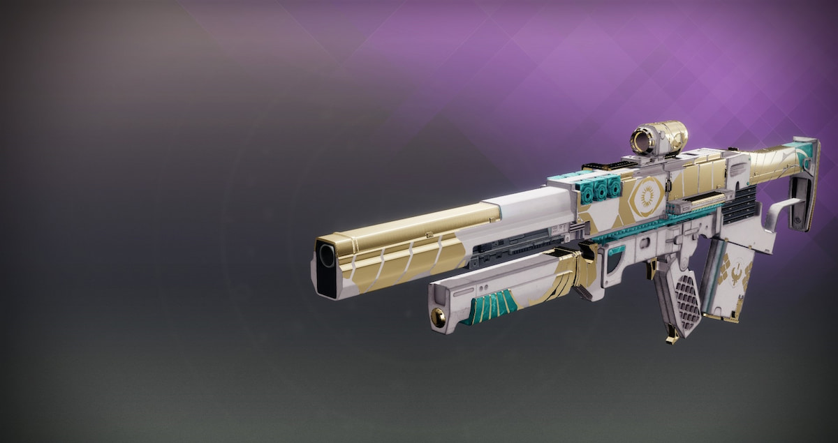 The Martlet pulse rifle, seen in Collections.