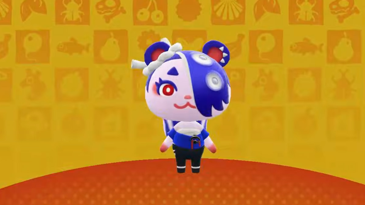 Cece smiling in animal crossing new horizons