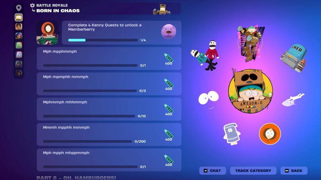 All kenny quests in fortnite