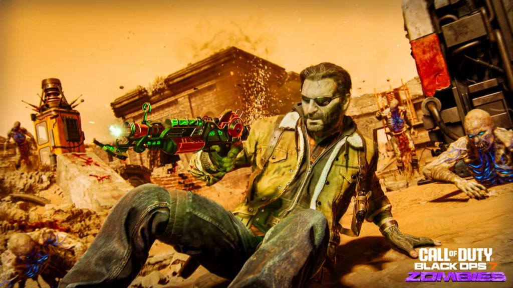 Weaver sliding BO7 zombies Mars map