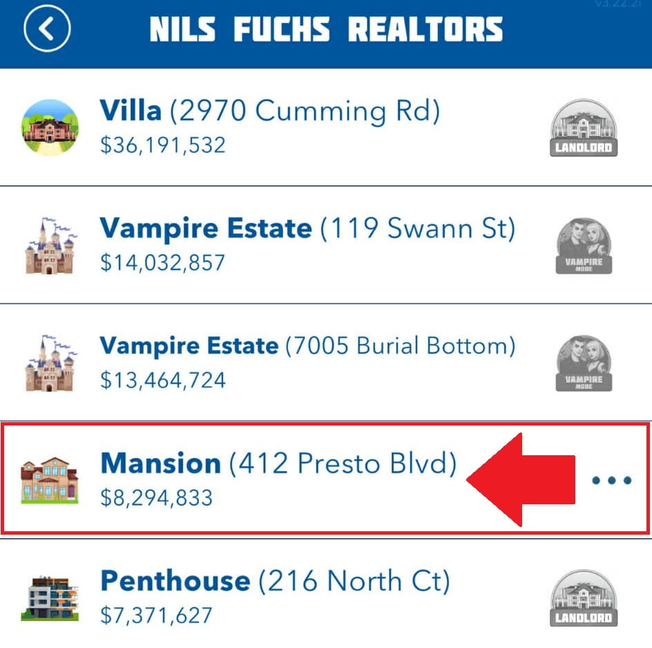 Mansion in bitlife