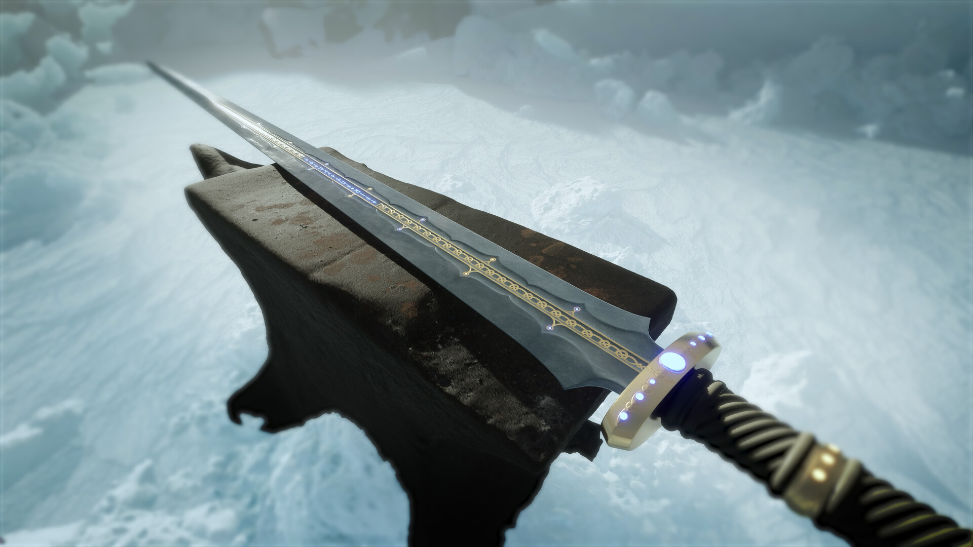 A crafted sword in Bladesong