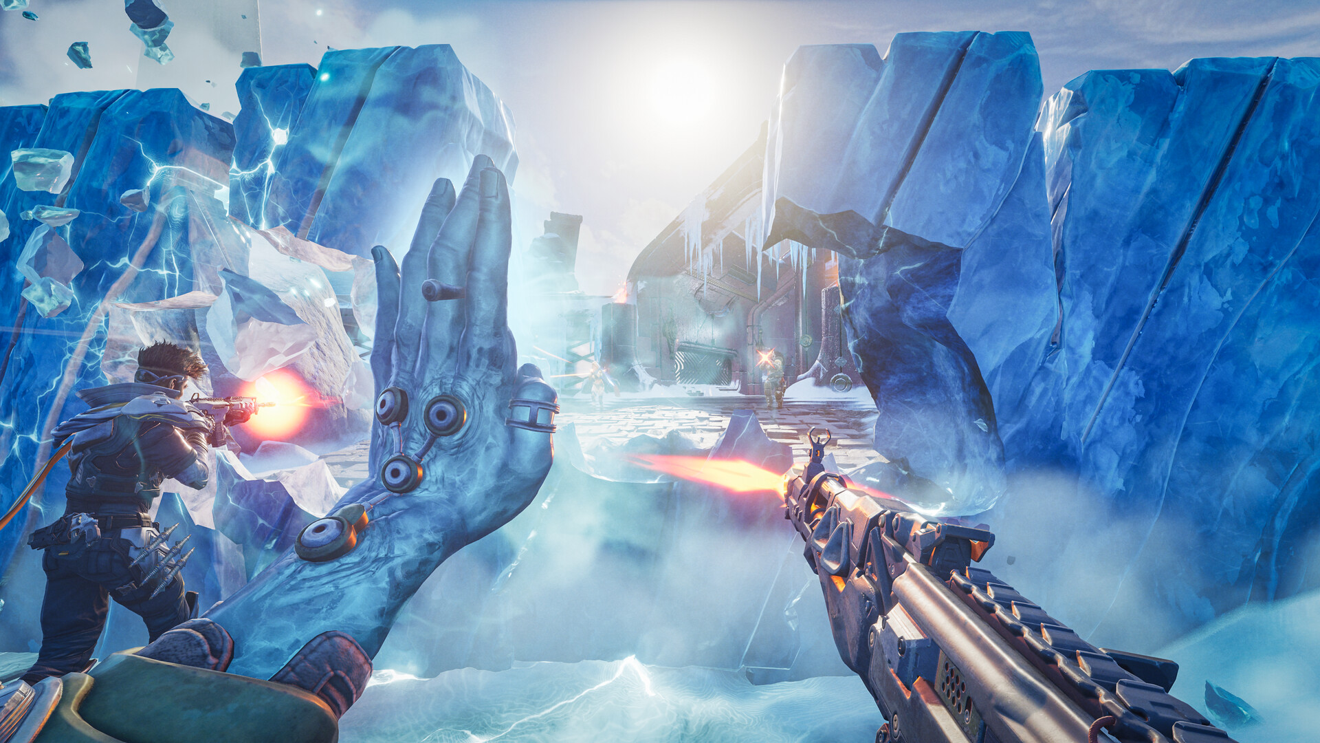 Players fighting in Highguard