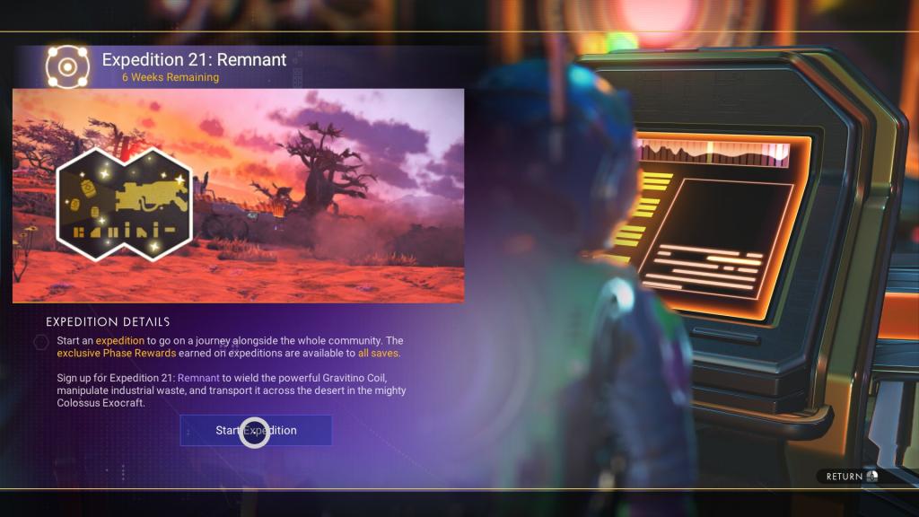 Expedition 21 in No Man's Sky