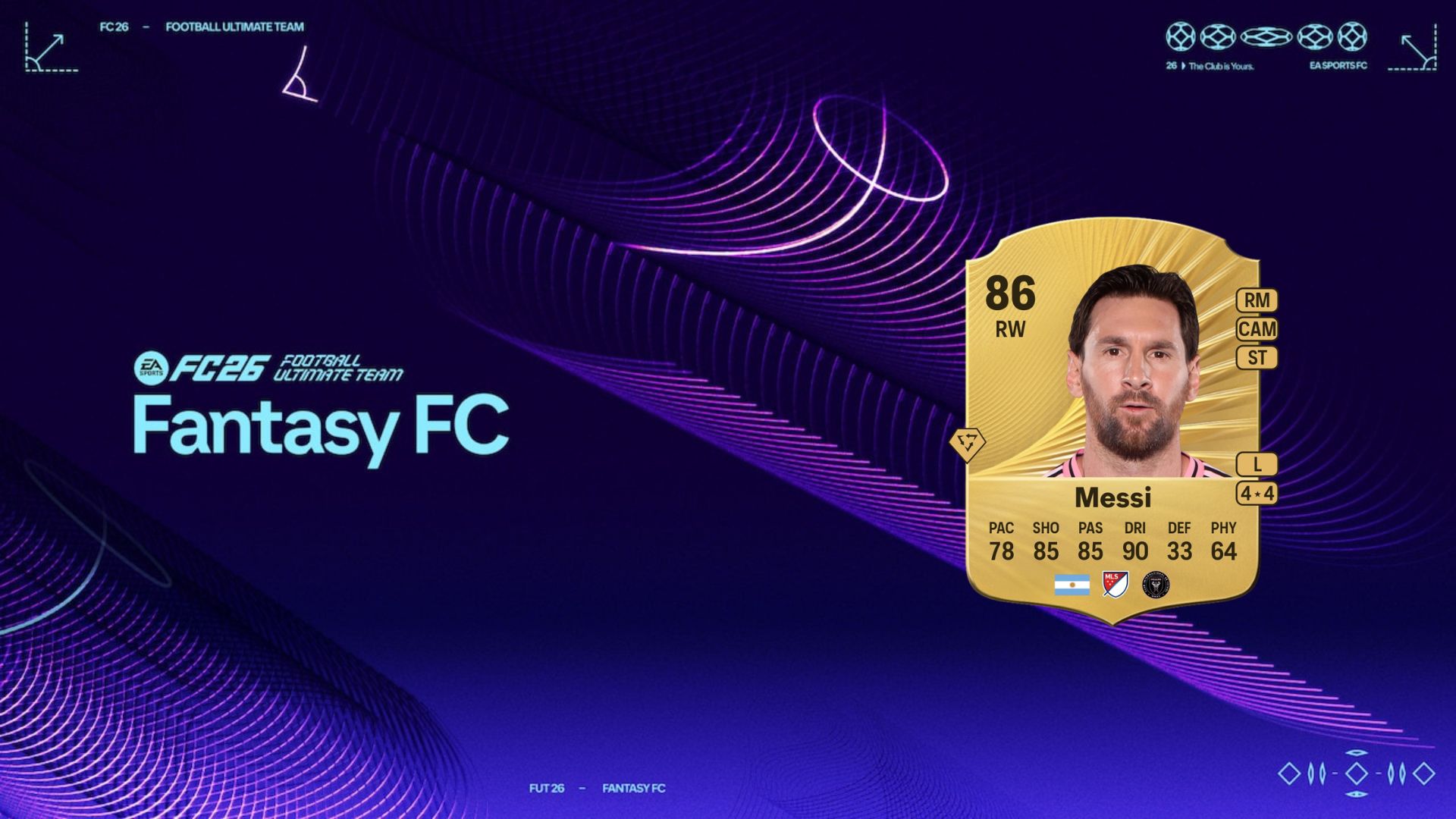 Lionel Messi in FC 26