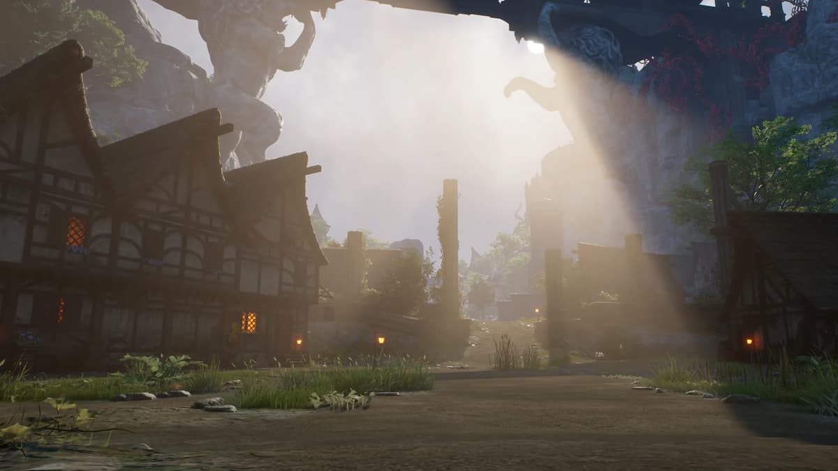 Ashes of Creation town.