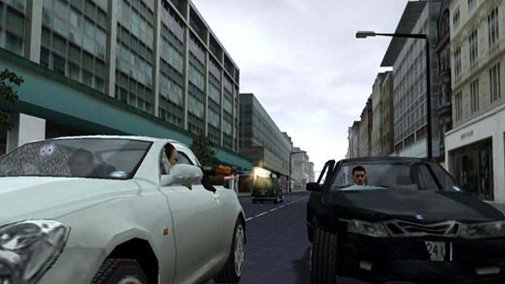 A car chase in The Getaway