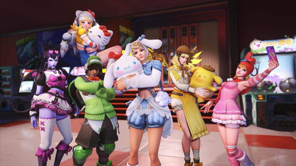 Overwatch Hello Kitty Sanrio